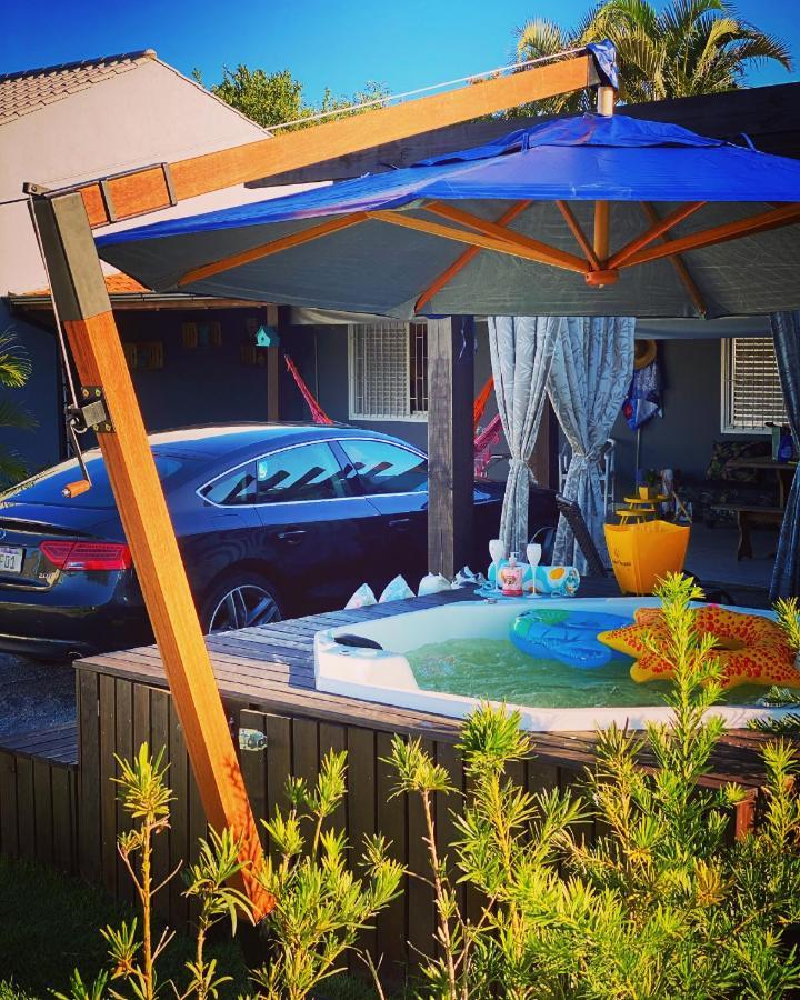 Pinheira Beach House Com Jacuzzi Villa Palhoça Kültér fotó